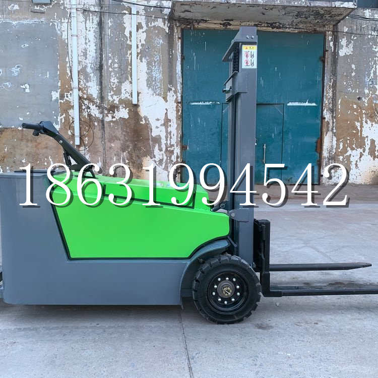 察雅县小型电动叉车1吨2吨步行站驾式电瓶堆高充电装卸车液压升降车铲车